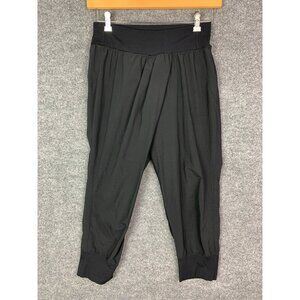 Lululemon Black Jogger Drawstring Women's Size 8‎ Cropped